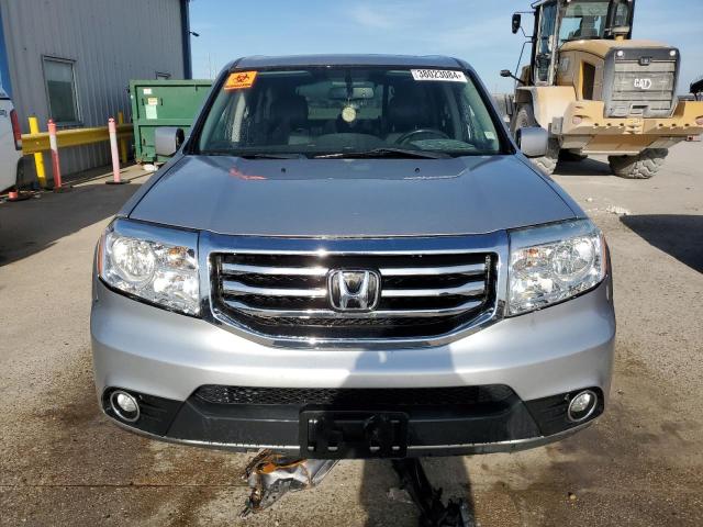 5FNYF4H51FB017781 - 2015 HONDA PILOT EXL SILVER photo 5