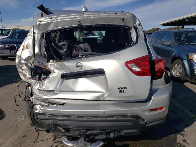 5N1DR2MM4KC646204 - 2019 NISSAN PATHFINDER S SILVER photo 6