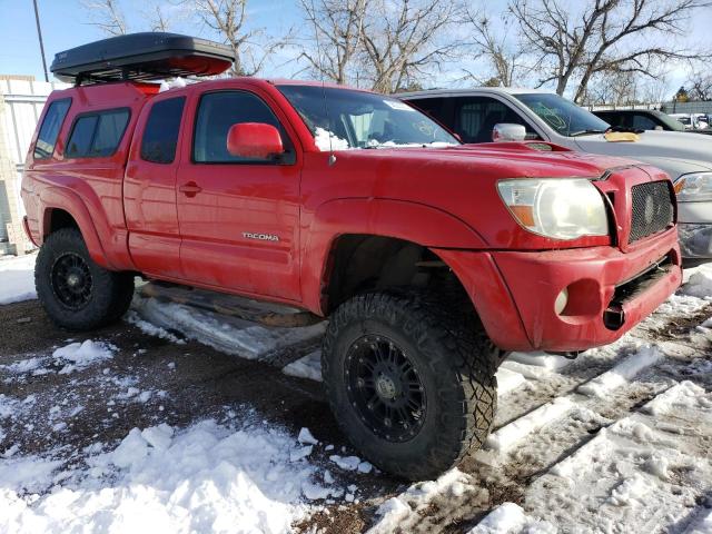 5TEUU42NX5Z022262 - 2005 TOYOTA TACOMA ACCESS CAB წითელი ფოტო 1
