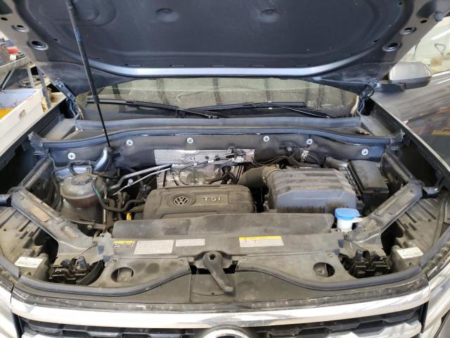 1V2DC2CA3MC228652 - 2021 VOLKSWAGEN ATLAS CROS SE Серый фото 11