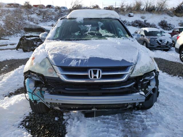 5J6RE4H7XAL054014 - 2010 HONDA CR-V EXL BLUE photo 5