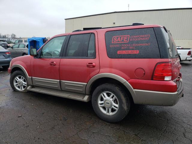 1FMFU18L83LB76070 - 2003 FORD EXPEDITION EDDIE BAUER RED photo 2