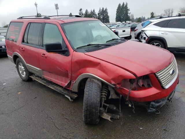 1FMFU18L83LB76070 - 2003 FORD EXPEDITION EDDIE BAUER RED photo 4