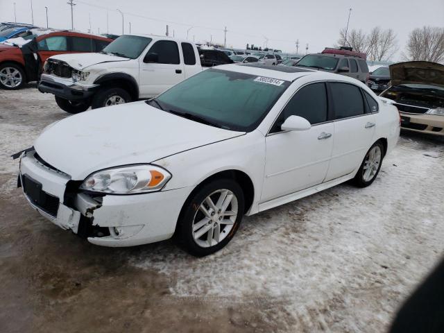 2G1WC5E31D1144094 - 2013 CHEVROLET IMPALA LTZ WHITE photo 1