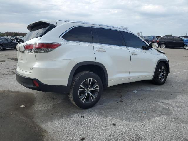 5TDKKRFH9GS148742 - 2016 TOYOTA HIGHLANDER XLE Ağ foto 3