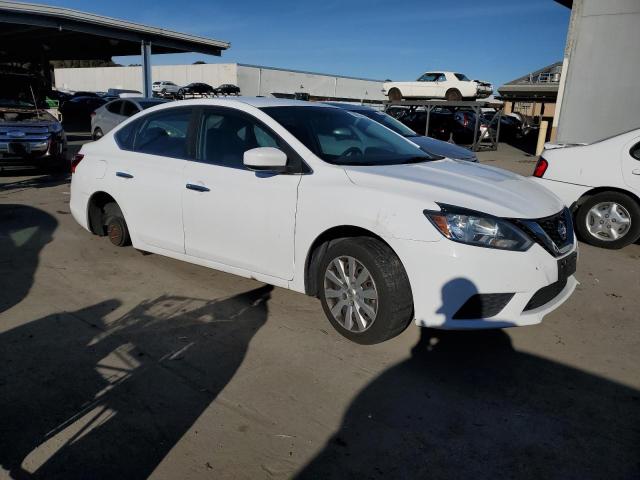 3N1AB7AP2HY360149 - 2017 NISSAN SENTRA S WHITE photo 4