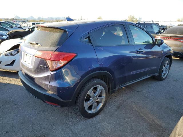 3CZRU6H53HM707059 - 2017 HONDA HR-V EX BLUE photo 3