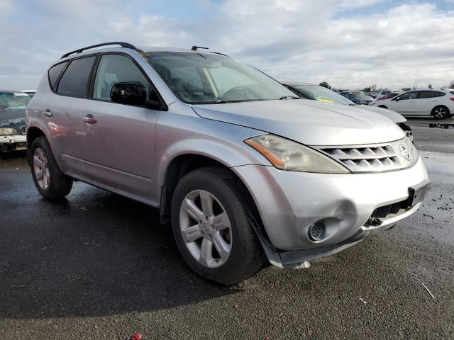 JN8AZ08T57W500255 - 2007 NISSAN MURANO SL SILVER photo 4