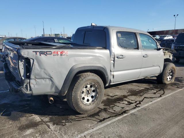 3TMCZ5AN5MM406482 - 2021 TOYOTA TACOMA DOUBLE CAB SILVER photo 3