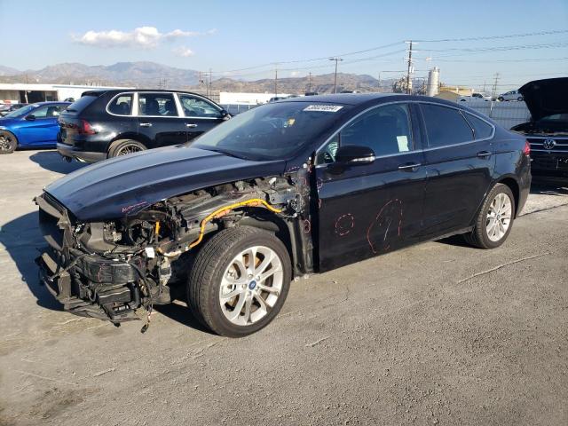 3FA6P0SU7KR148791 - 2019 FORD FUSION TITANIUM BLACK photo 1