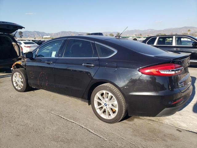 3FA6P0SU7KR148791 - 2019 FORD FUSION TITANIUM BLACK photo 2