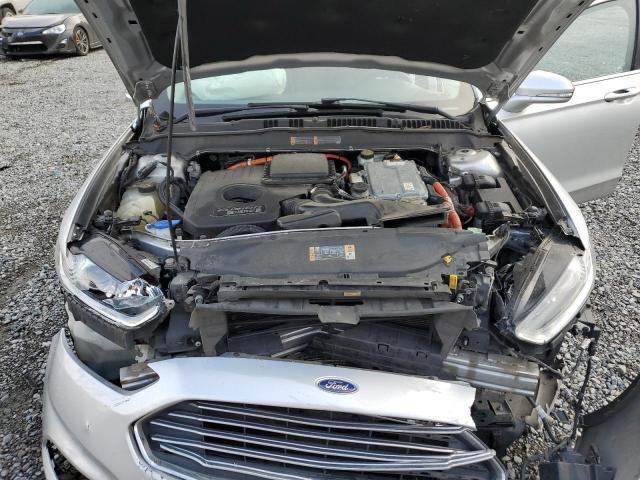 3FA6P0SU4ER164693 - 2014 FORD FUSION TITANIUM PHEV SILVER photo 11