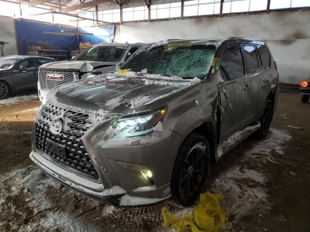 JTJAM7BX0N5335505 - 2022 LEXUS GX 460 SILVER photo 1