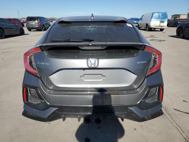 SHHFK7H44MU200678 - 2021 HONDA CIVIC SPORT GRAY photo 6