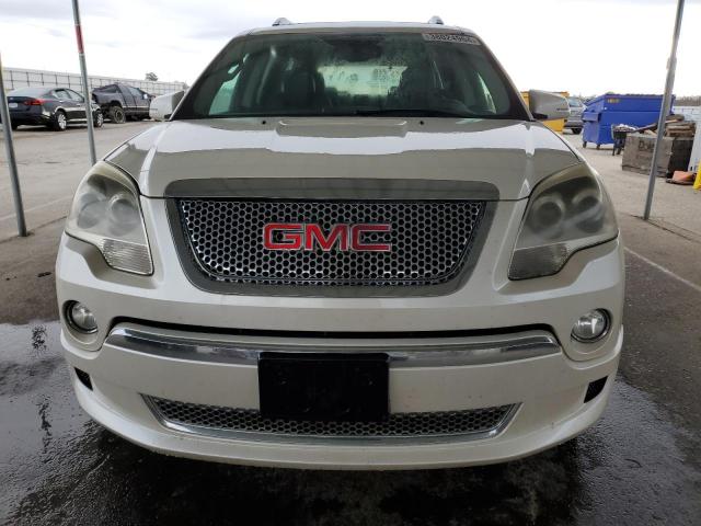 1GKKVTED4CJ202219 - 2012 GMC ACADIA DENALI WHITE photo 5