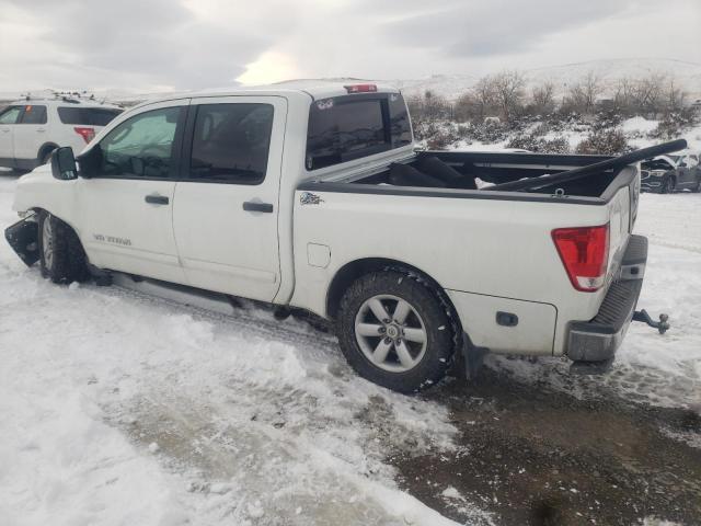 1N6AA0EC1BN308625 - 2011 NISSAN TITAN S WHITE photo 2