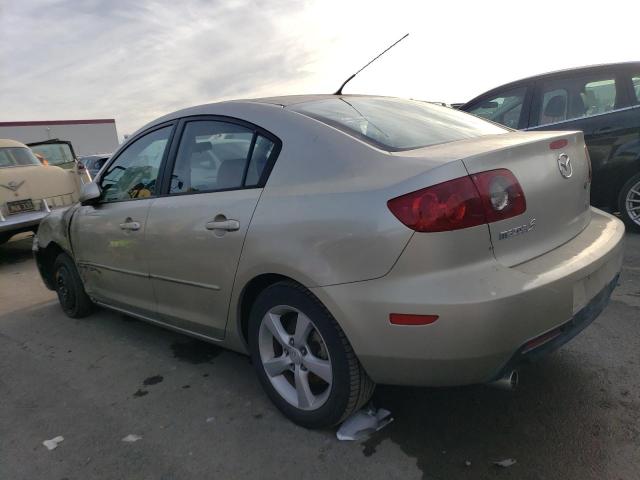 JM1BK12F641108326 - 2004 MAZDA 3 I BEIGE photo 2