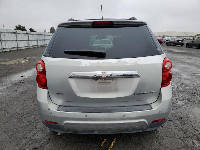 2GNFLGEK4D6374765 - 2013 CHEVROLET EQUINOX LTZ SILVER photo 6