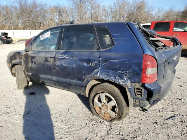 KM8JM12B47U500674 - 2007 HYUNDAI TUCSON GLS BLUE photo 2