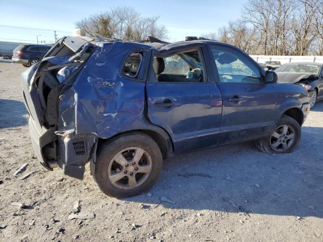 KM8JM12B47U500674 - 2007 HYUNDAI TUCSON GLS BLUE photo 3