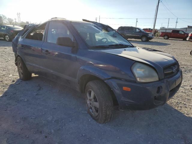 KM8JM12B47U500674 - 2007 HYUNDAI TUCSON GLS BLUE photo 4