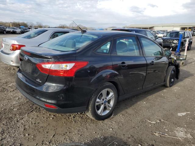 1FADP3F20EL215722 - 2014 FORD FOCUS SE BLACK photo 3