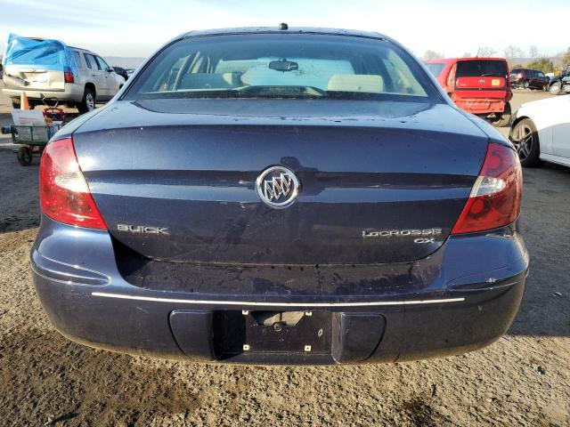 2G4WC582671213968 - 2007 BUICK LACROSSE CX BLUE photo 6