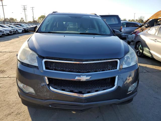 1GNKRFED4CJ288317 - 2012 CHEVROLET TRAVERSE LS GRAY photo 5