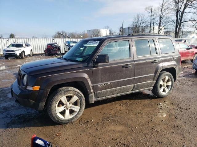 1C4NJRFB1ED629797 - 2014 JEEP PATRIOT LATITUDE BROWN photo 1