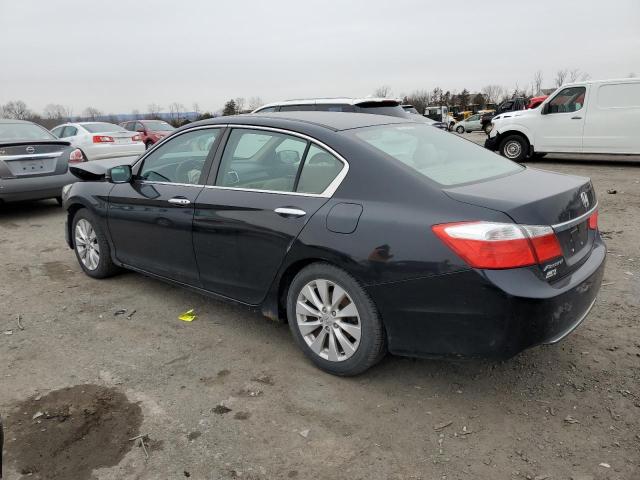 1HGCR2F71DA075021 - 2013 HONDA ACCORD EX BLACK photo 2