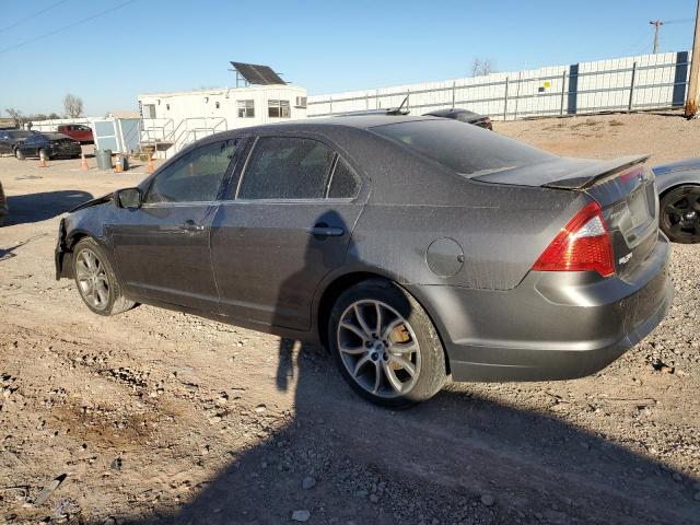 3FAHP0HA5CR320193 - 2012 FORD FUSION SE GRAY photo 2