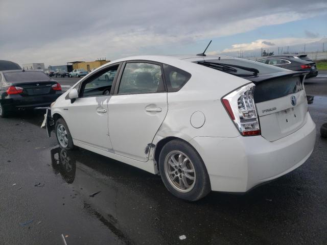 JTDKN3DU1A0139807 - 2010 TOYOTA PRIUS WHITE photo 2