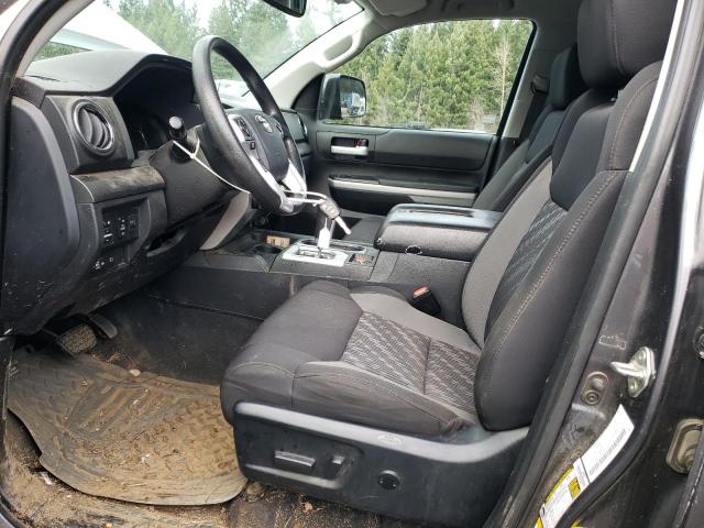 5TFUY5F14JX724189 - 2018 TOYOTA TUNDRA DOUBLE CAB SR/SR5 GRAY photo 7