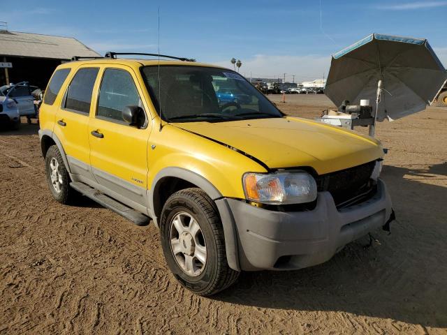 1FMCU04142KB64648 - 2002 FORD ESCAPE XLT YELLOW photo 4