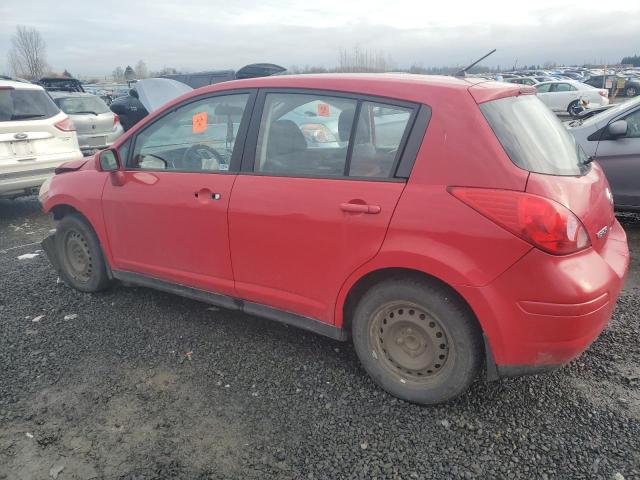 3N1BC13E17L386358 - 2007 NISSAN VERSA S RED photo 2