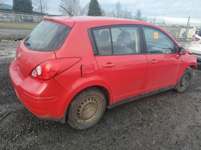 3N1BC13E17L386358 - 2007 NISSAN VERSA S RED photo 3