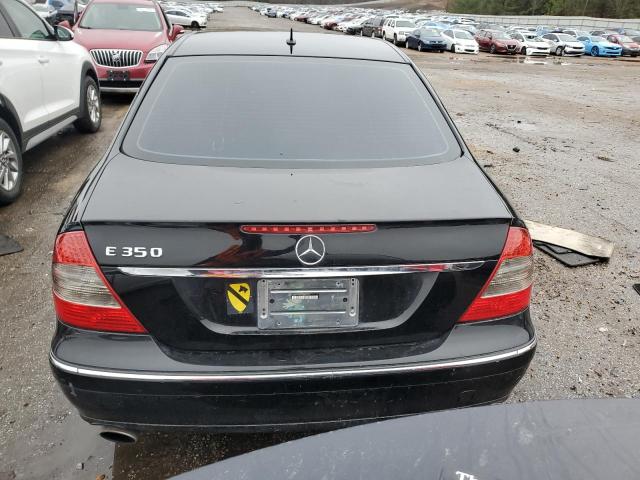 WDBUF56X07B037791 - 2007 MERCEDES-BENZ E 350 BLACK photo 6