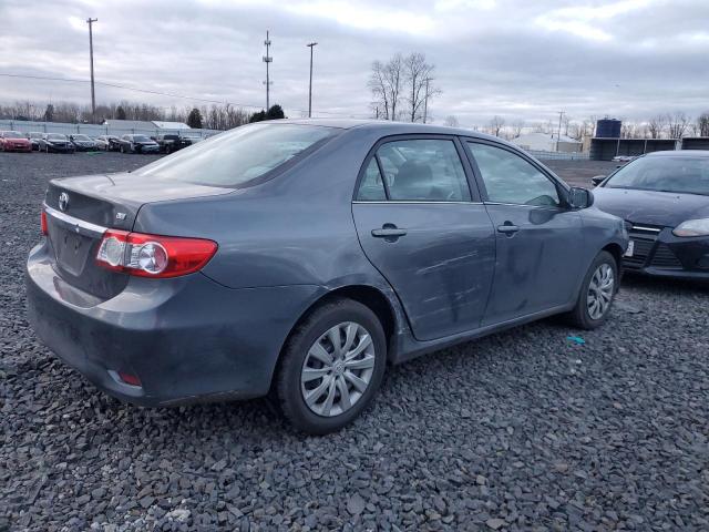 5YFBU4EE2DP152589 - 2013 TOYOTA COROLLA BASE CHARCOAL photo 3