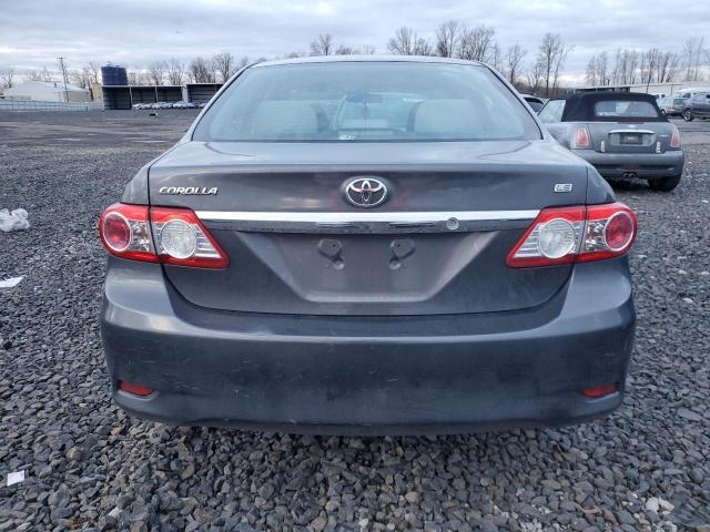 5YFBU4EE2DP152589 - 2013 TOYOTA COROLLA BASE CHARCOAL photo 6