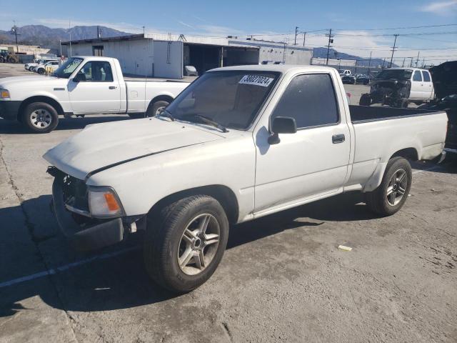 4TARN81A1NZ005849 - 1992 TOYOTA PICKUP 1/2 TON SHORT WHEELBASE STB WHITE photo 1