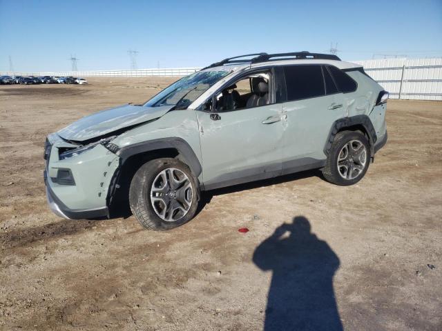 2T3J1RFVXKC035377 - 2019 TOYOTA RAV4 ADVENTURE GRAY photo 1