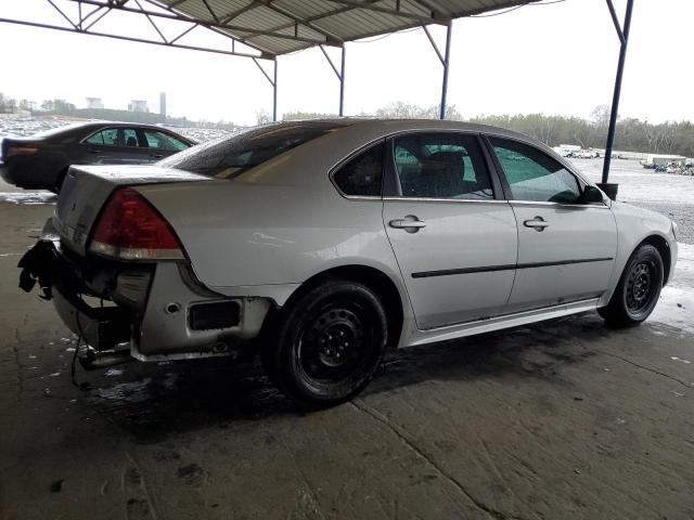 2G1WD5EM0B1269221 - 2011 CHEVROLET IMPALA POLICE SILVER photo 3