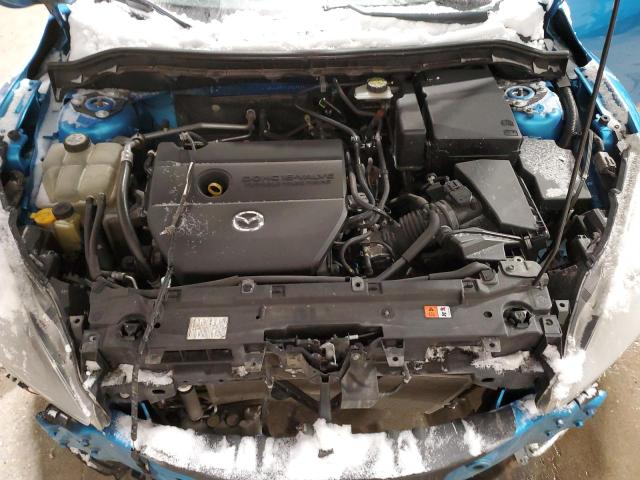 JM1BL1S56A1315993 - 2010 MAZDA 3 S BLUE photo 11