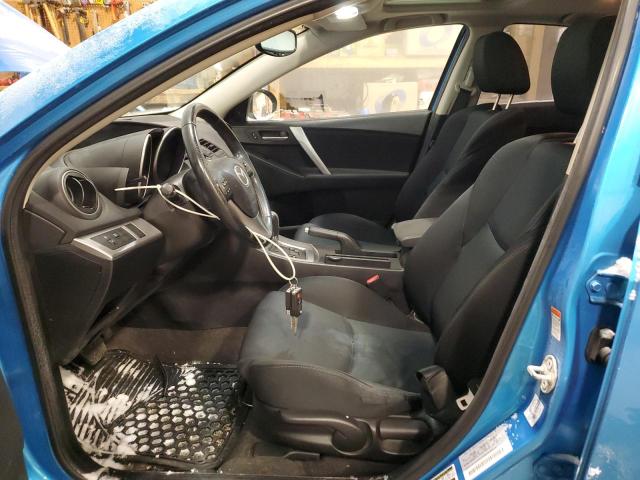 JM1BL1S56A1315993 - 2010 MAZDA 3 S BLUE photo 7