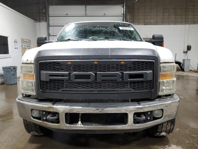 1FTSX21599EA80165 - 2009 FORD F250 SUPER DUTY WHITE photo 5