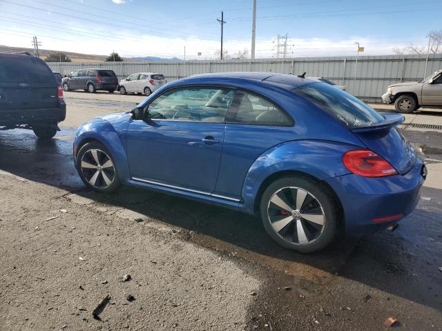 3VWV67AT2DM617518 - 2013 VOLKSWAGEN BEETLE TURBO BLUE photo 2