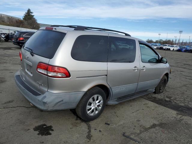 4T3ZF13CX1U397912 - 2001 TOYOTA SIENNA LE SILVER photo 3