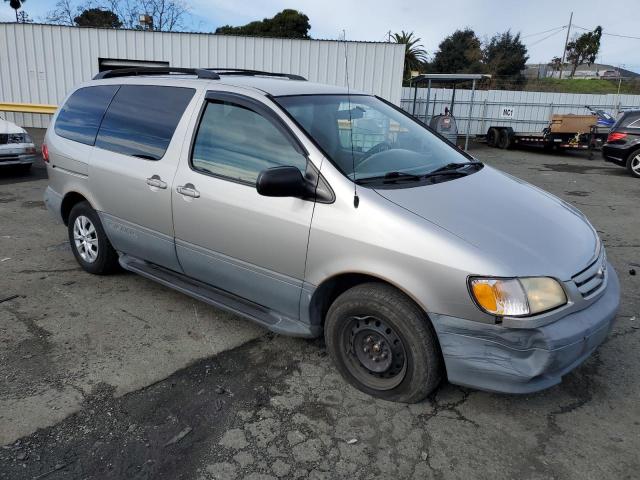 4T3ZF13CX1U397912 - 2001 TOYOTA SIENNA LE SILVER photo 4