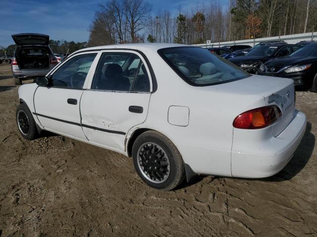 2T1BR12E6YC343751 - 2000 TOYOTA COROLLA VE WHITE photo 2