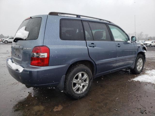 JTEEP21A160154418 - 2006 TOYOTA HIGHLANDER LIMITED BLUE photo 3